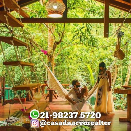 Casa Da Arvore, Sonho Na Amazonia, 2Min A Pe Da Praia アウテル・ド・ション エクステリア 写真