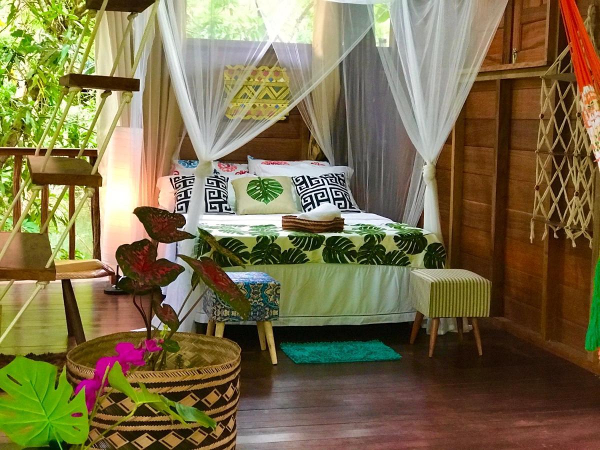 Casa Da Arvore, Sonho Na Amazonia, 2Min A Pe Da Praia アウテル・ド・ション エクステリア 写真