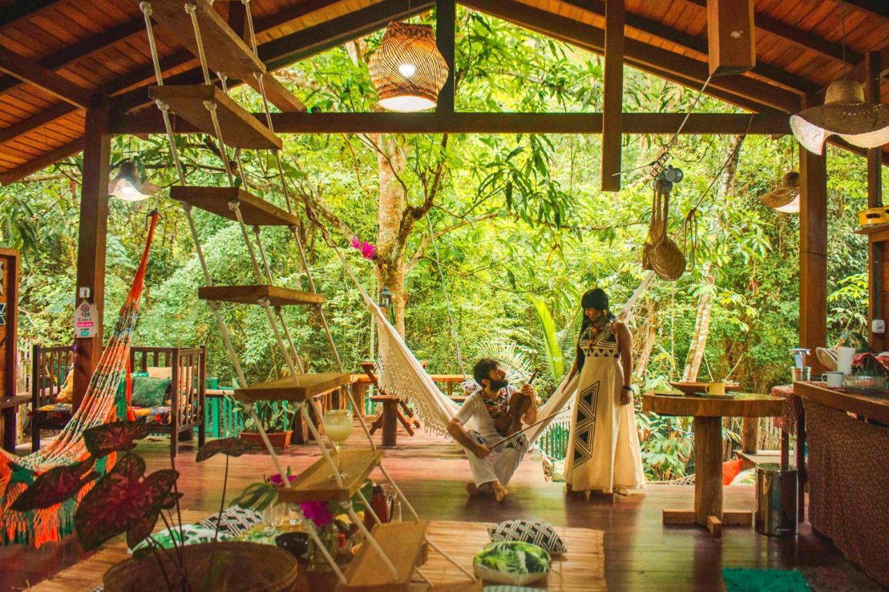 Casa Da Arvore, Sonho Na Amazonia, 2Min A Pe Da Praia アウテル・ド・ション エクステリア 写真