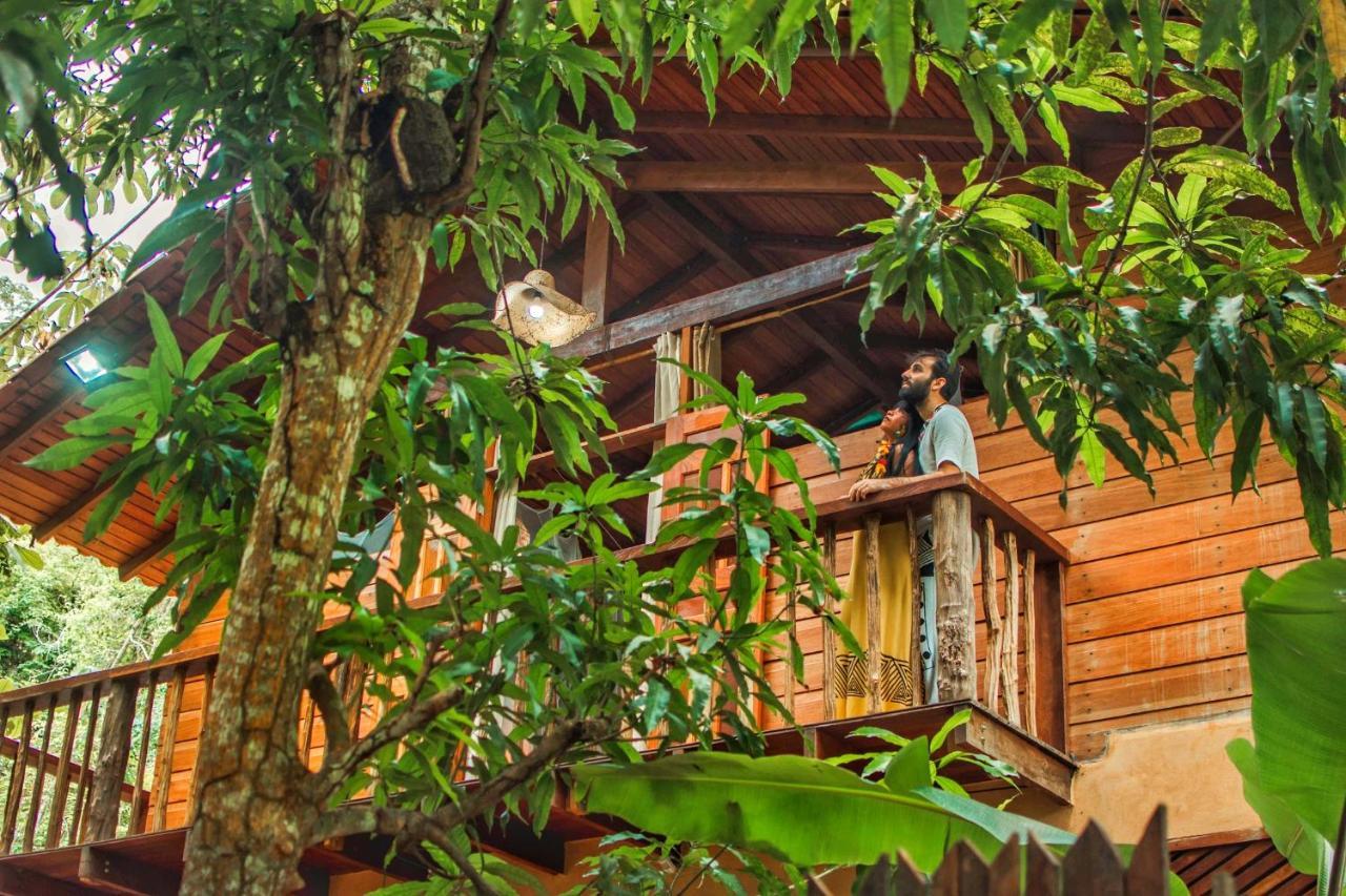 Casa Da Arvore, Sonho Na Amazonia, 2Min A Pe Da Praia アウテル・ド・ション エクステリア 写真