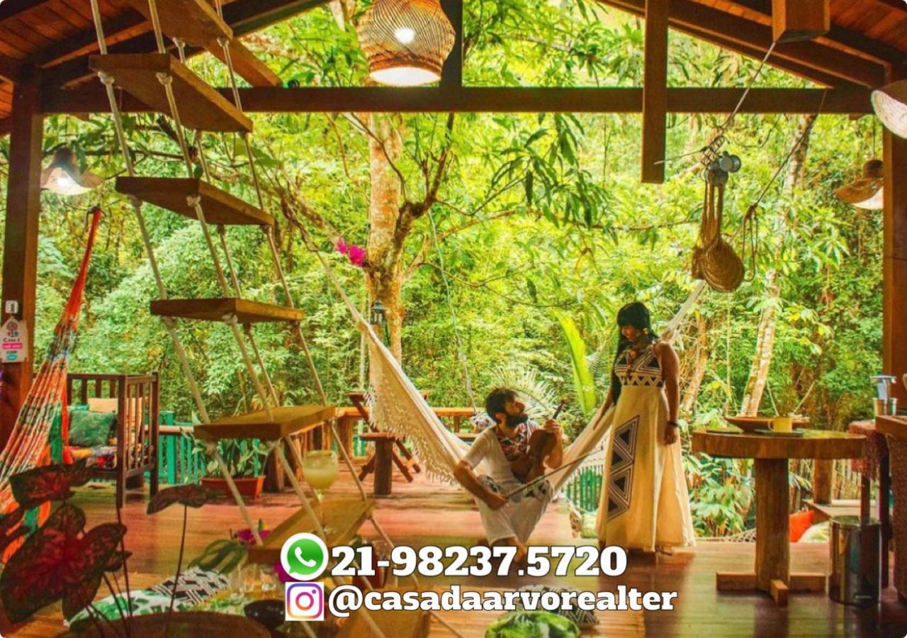 Casa Da Arvore, Sonho Na Amazonia, 2Min A Pe Da Praia アウテル・ド・ション エクステリア 写真