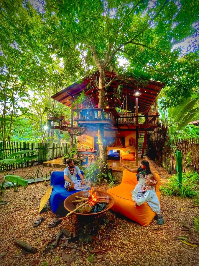 Casa Da Arvore, Sonho Na Amazonia, 2Min A Pe Da Praia アウテル・ド・ション エクステリア 写真