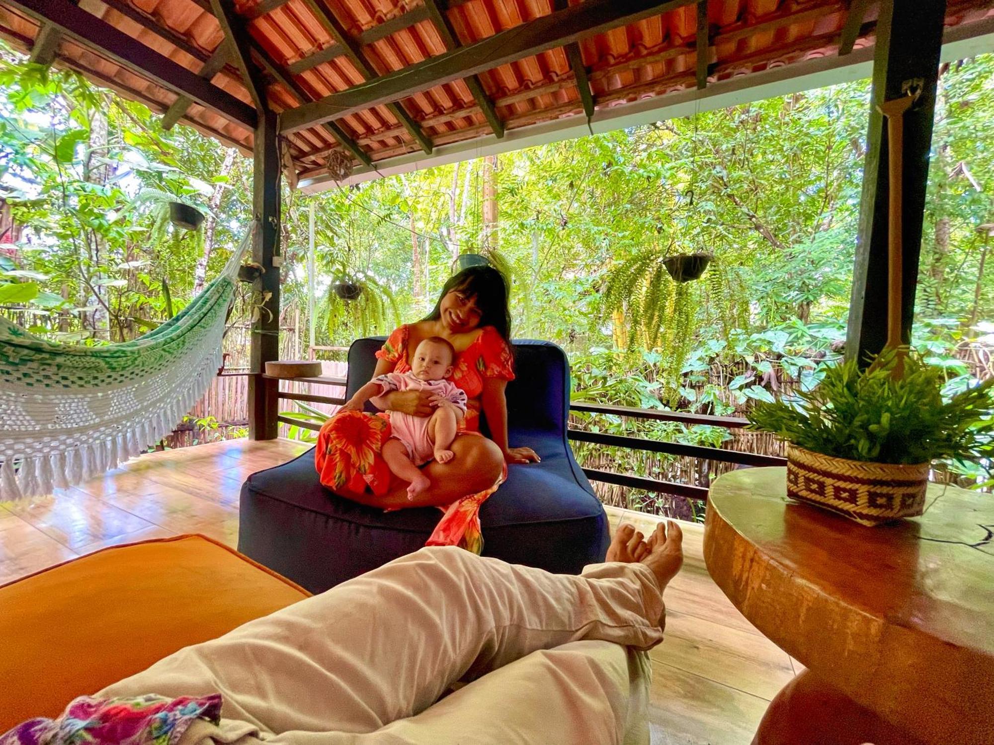 Casa Da Arvore, Sonho Na Amazonia, 2Min A Pe Da Praia アウテル・ド・ション エクステリア 写真